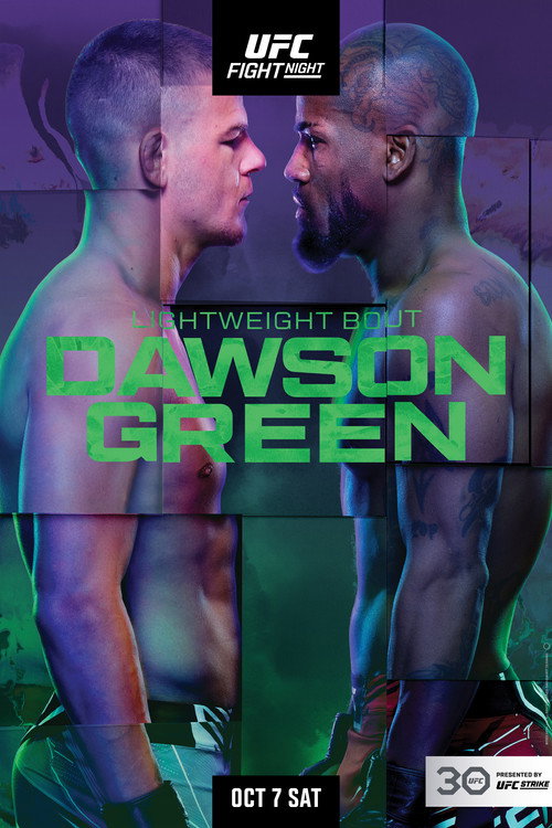 Movie poster for UFC Fight Night 229: Dawson vs. Green (2023)