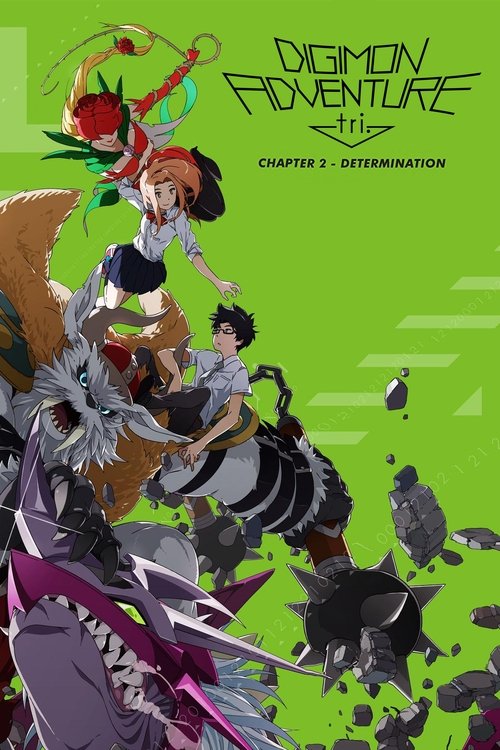Movie poster for Digimon Adventure tri. Part 2: Determination (2016)
