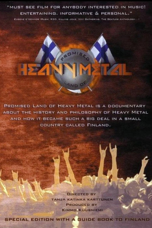 Movie poster for Promised Land of Heavy Metal (2008)