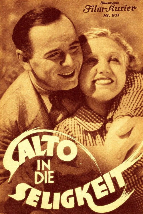Movie poster for Salto in die Seligkeit (1934)