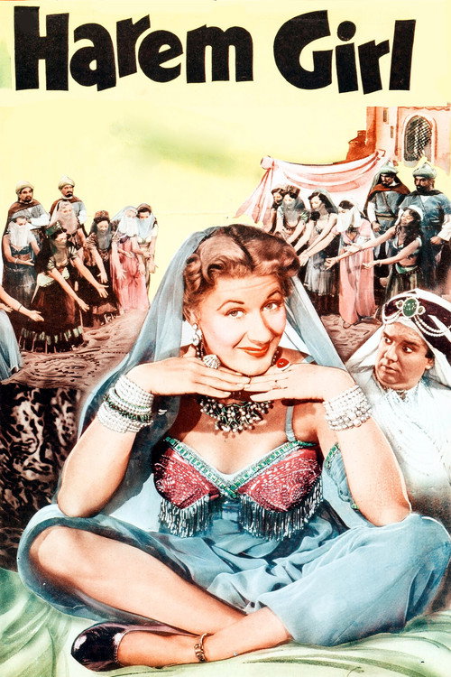 Movie poster for Harem Girl (1952)
