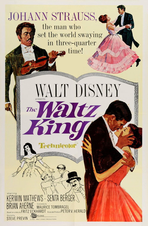 Movie poster for The Waltz King (1964)