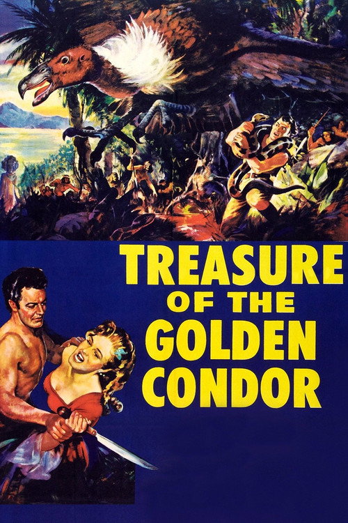 Movie poster for Treasure of the Golden Condor (1953)