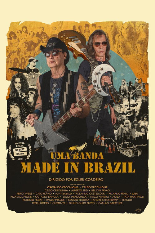 Movie poster for Uma Banda Made in Brazil (2017)