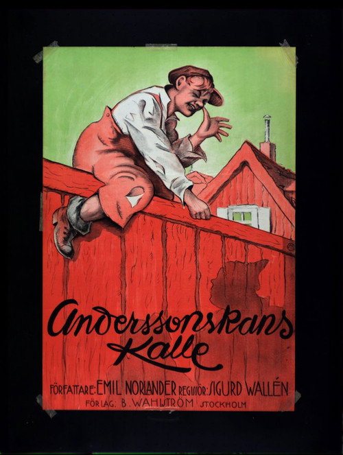 Movie poster for Anderssonskans Kalle (1922)