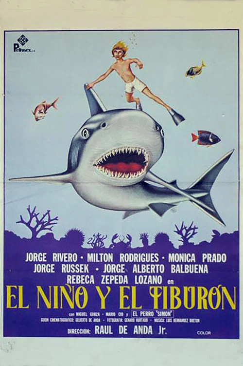 Movie poster for El niño y el tiburón (1978)