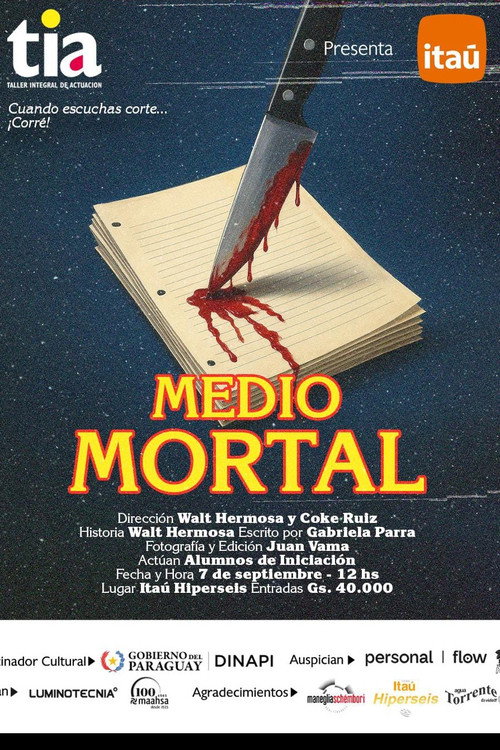 Movie poster for Medio Mortal