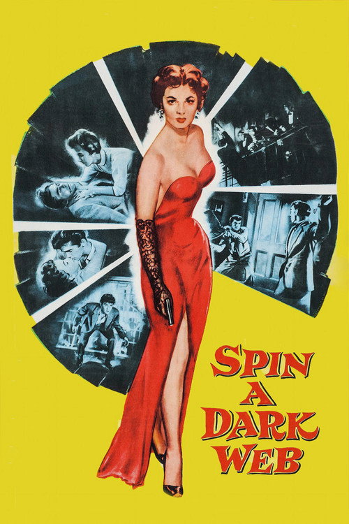 Movie poster for Spin a Dark Web (1956)