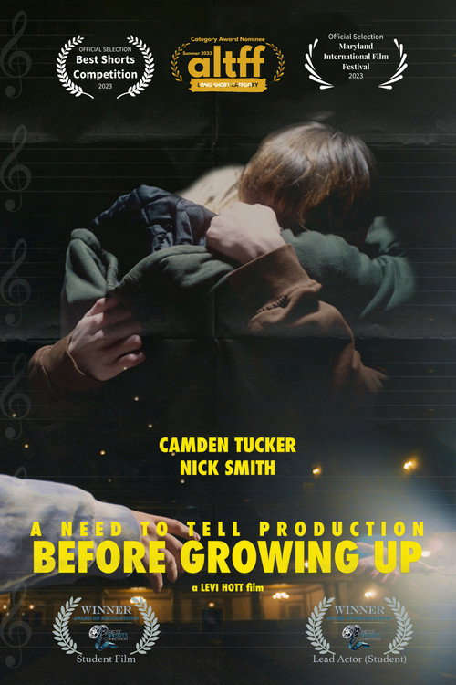 Movie poster for Before Growing Up (2023)