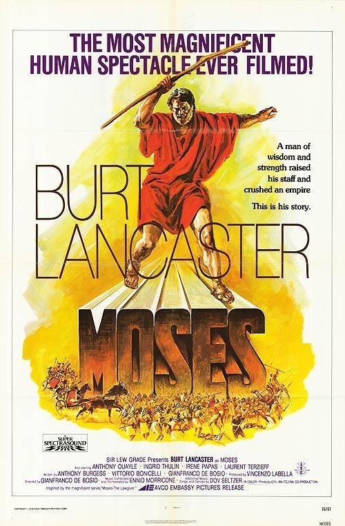 Movie poster for Moses the Lawgiver (1976)