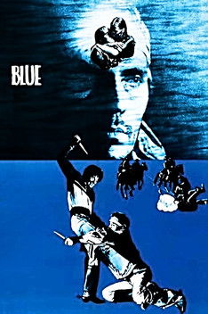 Movie poster for Blue (1968)