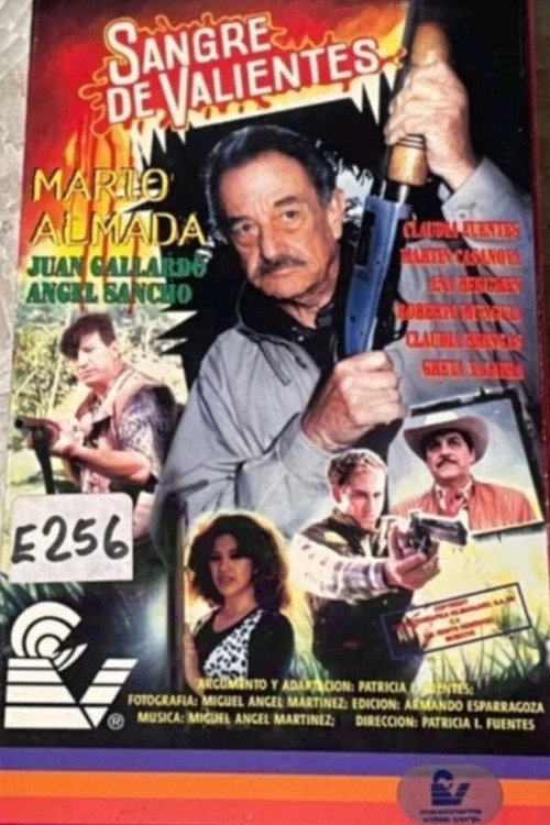 Movie poster for Sangre de valientes (1997)