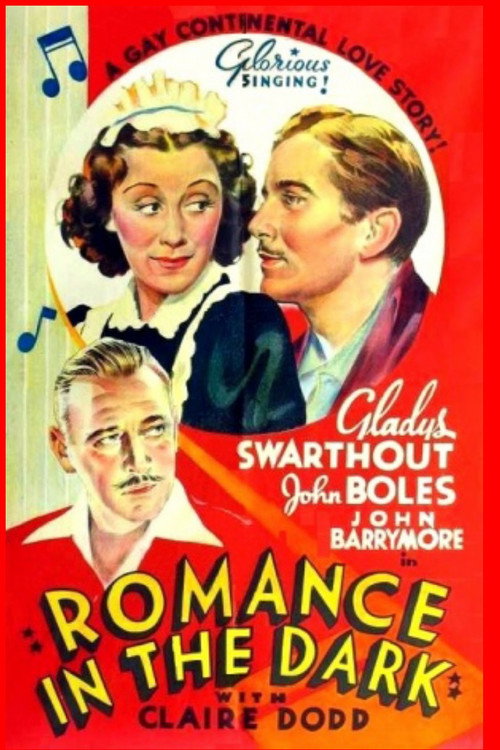 Movie poster for Romance in the Dark (1938)