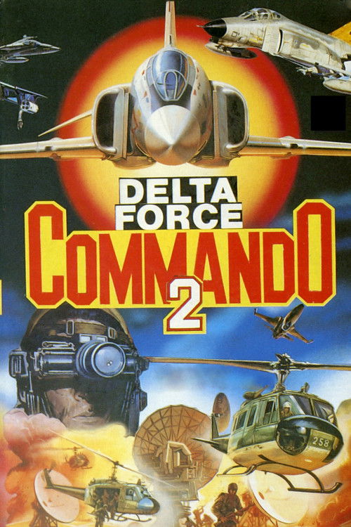 Movie poster for Delta Force Commando II: Priority Red One (1990)