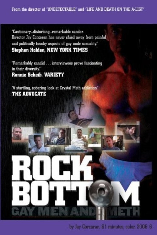 Movie poster for Rock Bottom: Gay Men & Meth (2006)