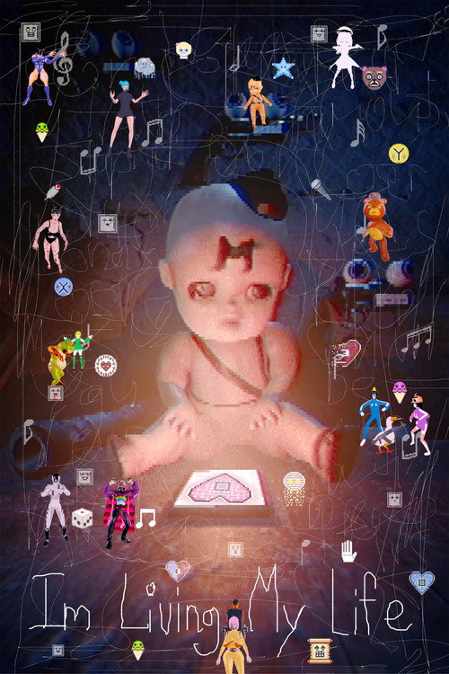 Movie poster for I'm living my life (2025)