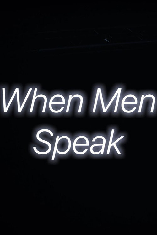 Movie poster for When Men Speak (2026)