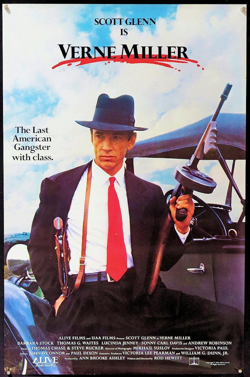 Movie poster for The Verne Miller Story (1988)