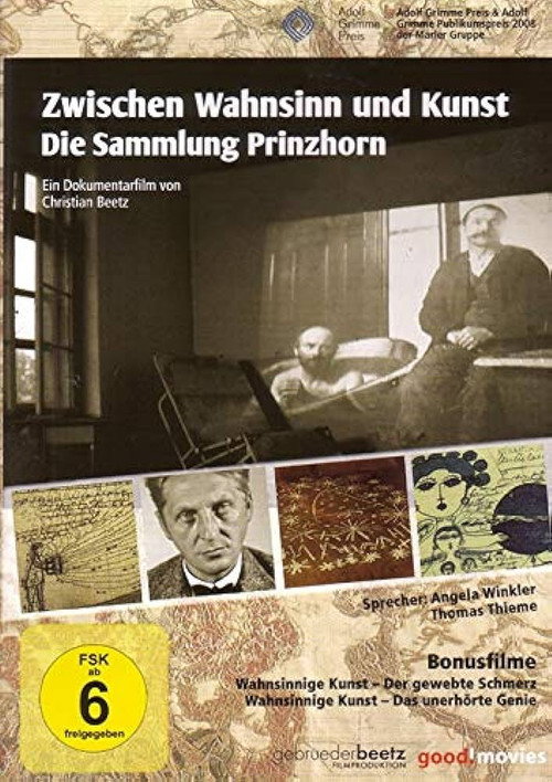 Movie poster for Zwischen Wahnsinn und Kunst – Die Sammlung Prinzhorn (2007)