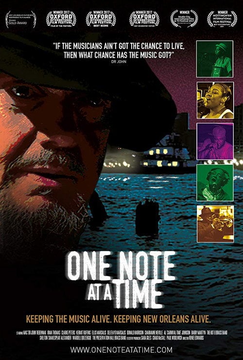 Movie poster for One Note at a Time (2016)