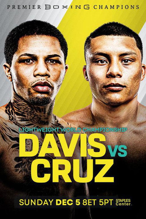 Movie poster for Gervonta Davis vs. Isaac Cruz (2021)
