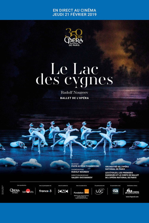 Movie poster for Le Lac des Cygnes [Opéra National de Paris] (2019)