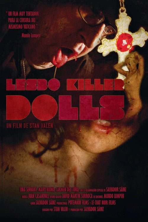 Movie poster for Lesbo Killer Dolls (2014)