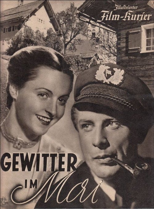 Movie poster for Gewitter im Mai (1938)