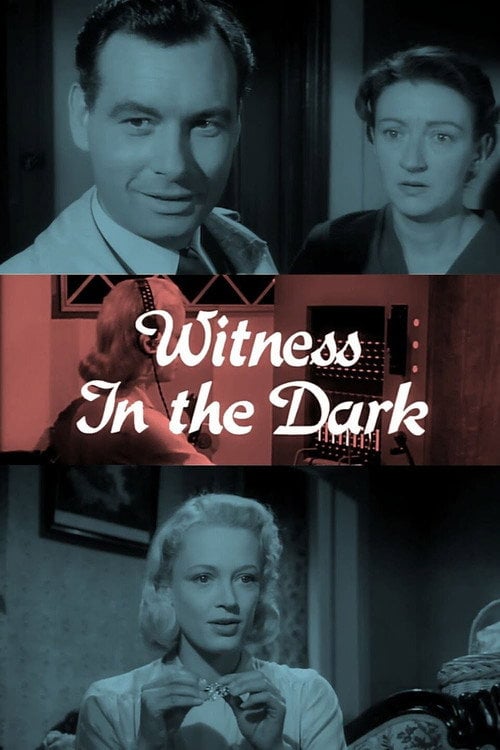 Movie poster for Witness in the Dark (1959)