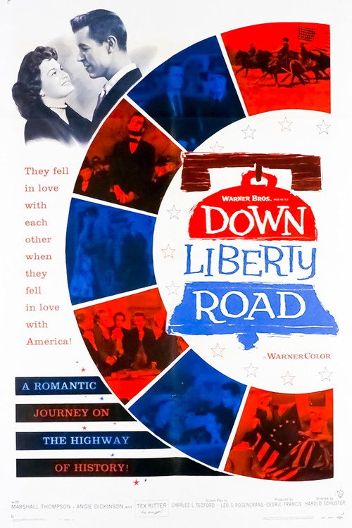 Movie poster for Down Liberty Road (1957)