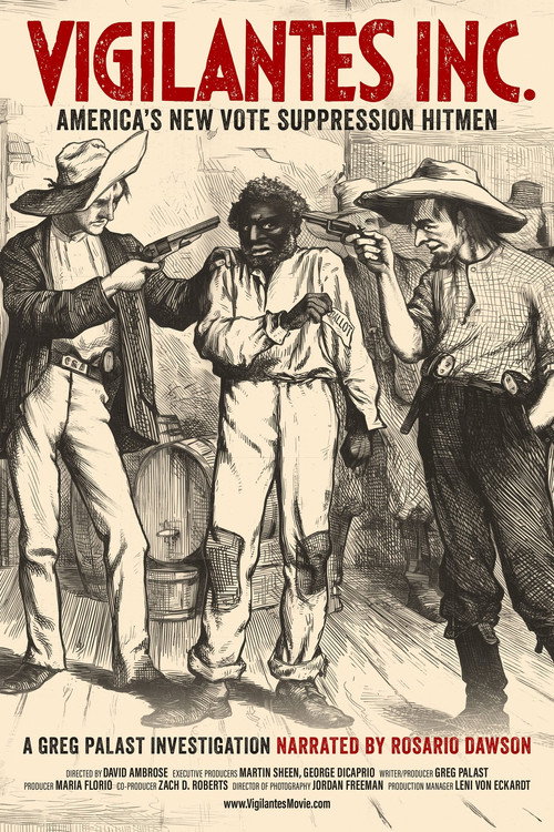 Movie poster for Vigilantes INC. - America's New Vote Suppression Hitmen (2024)