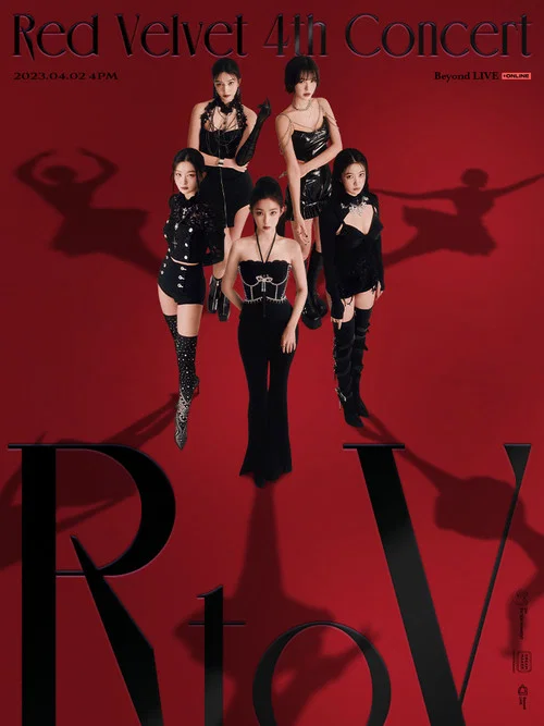 Movie poster for Red Velvet 4th Concert : R to V (2023)