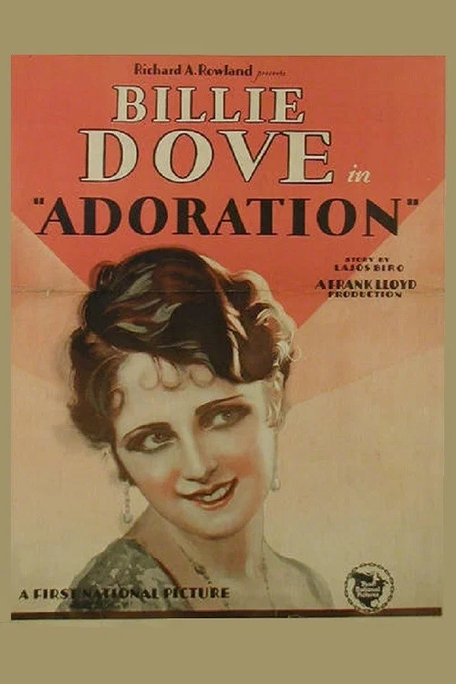 Movie poster for Adoration (1928)