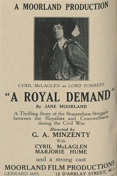 Movie poster for A Royal Demand (1933)