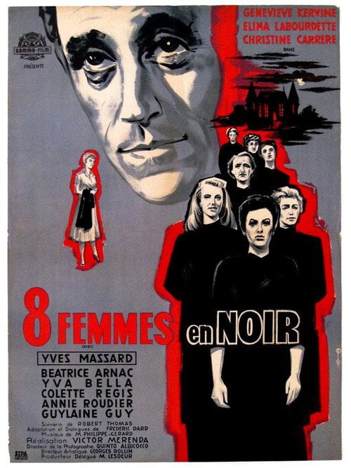 Movie poster for The Night of the Suspects (1957)