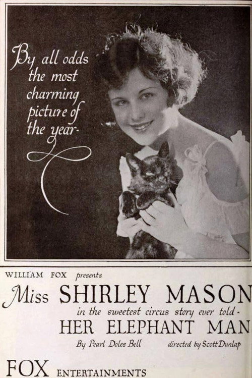 Movie poster for Her Elephant Man (1920)