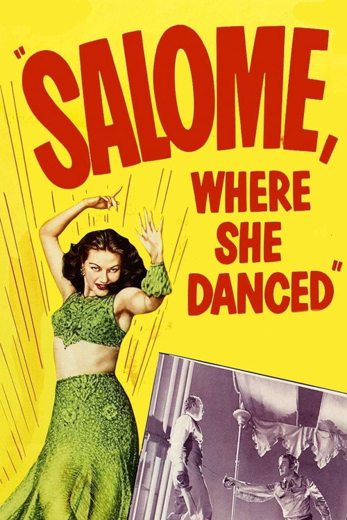 Movie poster for Salome, Where She Danced (1945)