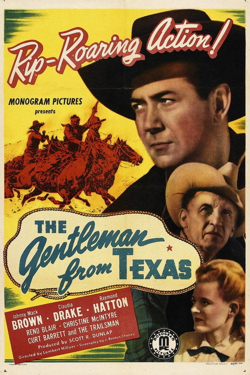 Movie poster for The Gentleman from Texas (1946)