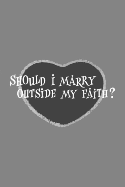 Movie poster for Should I Marry Outside My Faith? (1962)