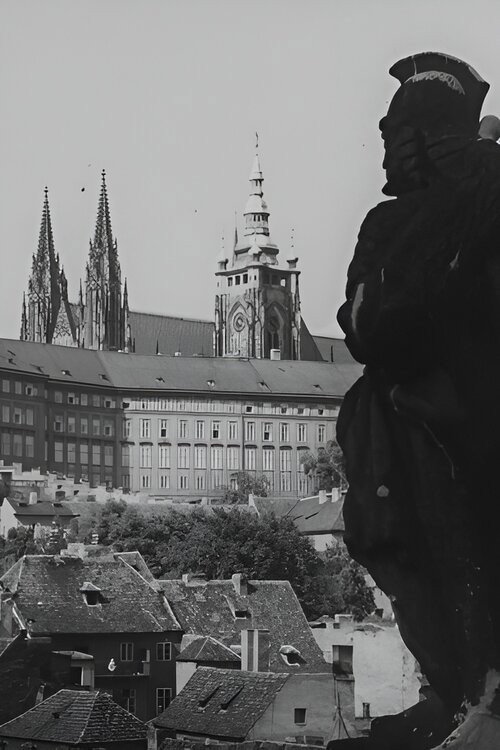Movie poster for Noble and Mundane Prague (1949)