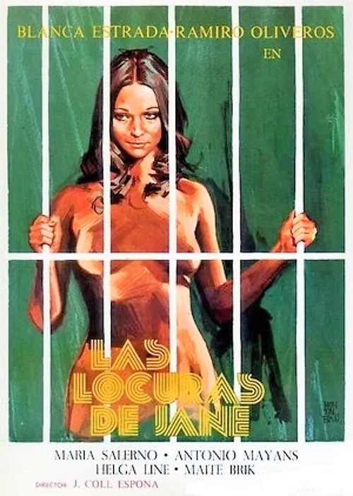 Movie poster for Las locuras de Jane (1978)