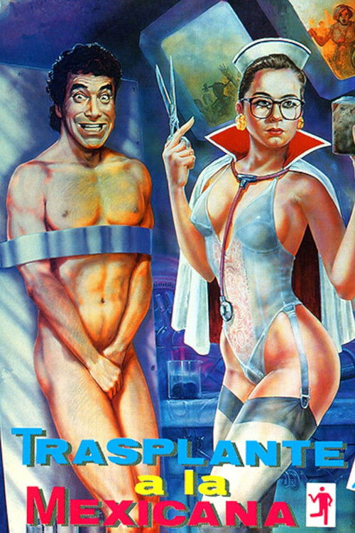 Movie poster for Transplante a la mexicana (1990)