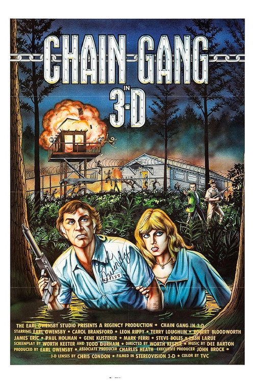Movie poster for Chain Gang (1984)