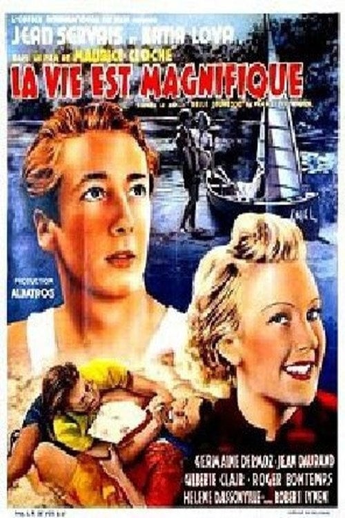 Movie poster for La vie est magnifique (1939)