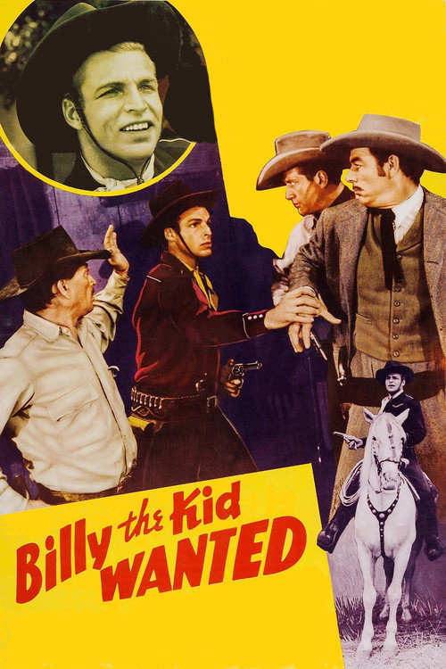 Movie poster for Billy the Kid Wanted (1941)
