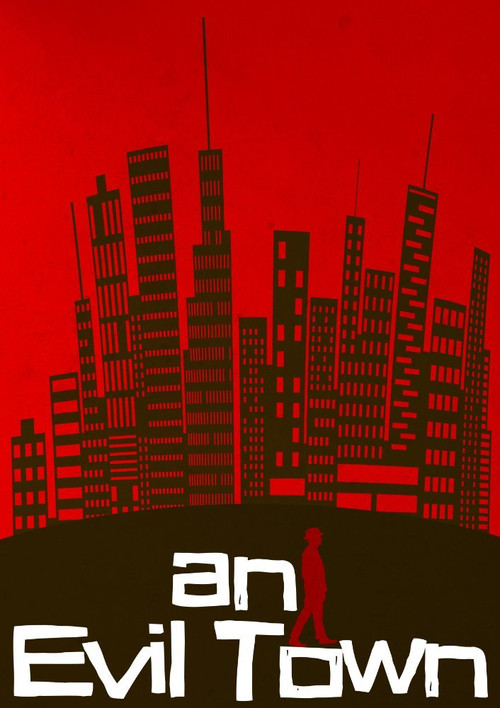 Movie poster for An Evil Town (1995)