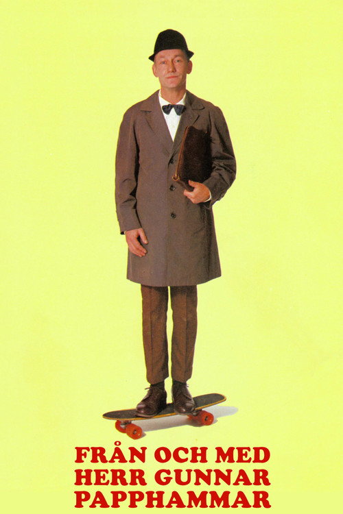 Movie poster for From Mr. Gunnar Papphammar (1981)