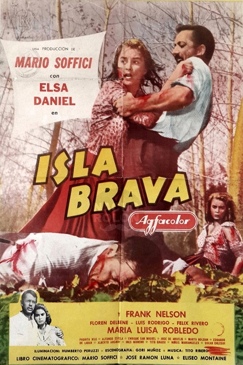 Movie poster for Isla brava (1958)