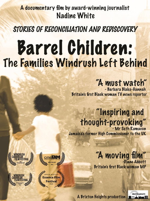 Movie poster for Barrel Children: The Families Windrush Left Behind (2023)
