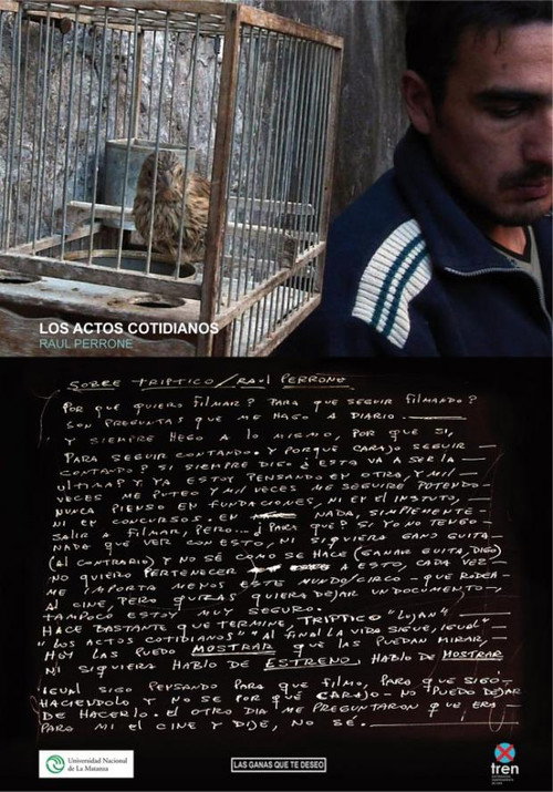 Movie poster for Los actos cotidianos (2010)